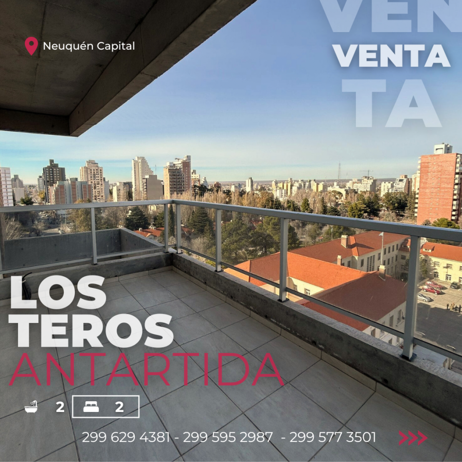 DPTO 2 DORM EN VENTA - EDIFICIO LOS TEROS