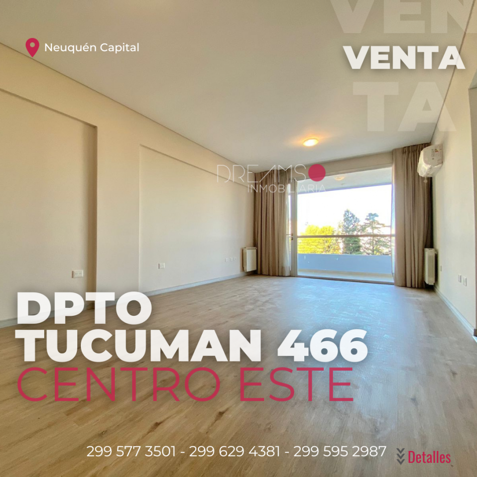 VENTA SEMIPISO TUCUMAN 466 c/COCHERA Y BAULERA