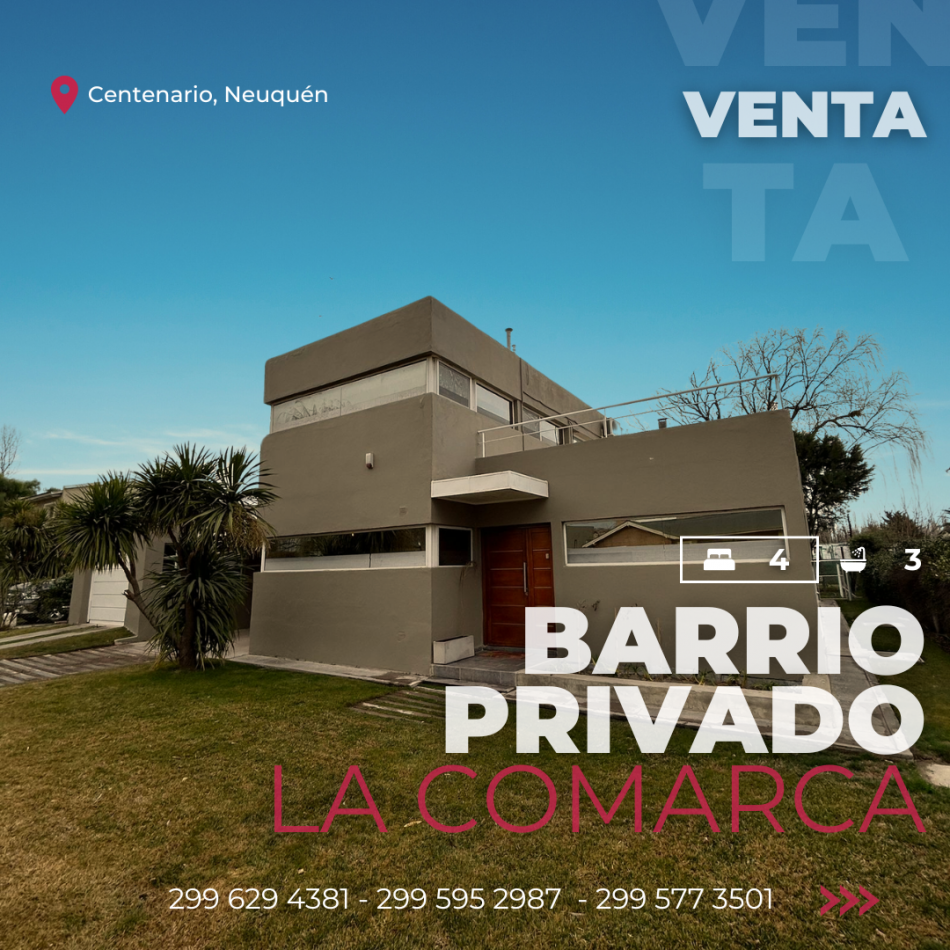 Casa en Venta, B° La Comarca, Centenario