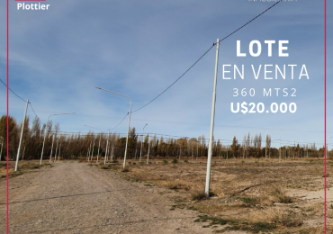 LOTE EN VENTA - "LOTEO LA HERRADURA DEL LIMAY"