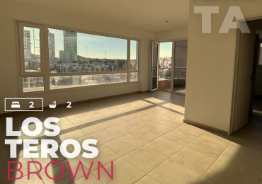 DPTO 2 DORMITORIOS - EDIFICIO LOS TEROS BROWN 865