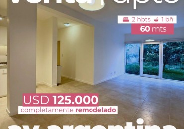 DEPARTAMENTO DE 2 DORMITORIOS - EN VENTA 